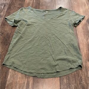 GAP Green Short Sleeve Relaxed T-Shirt